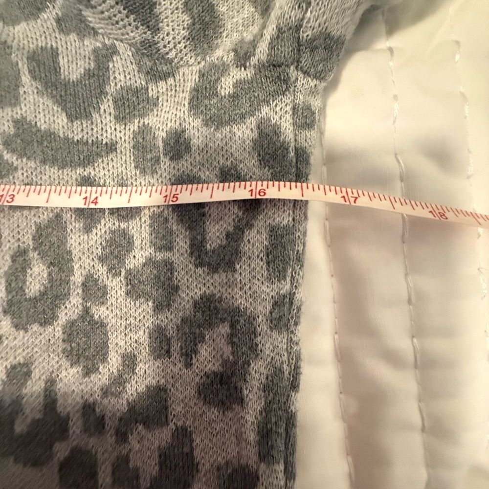 Ruby Moon Leopard Print Longline Duster Cardigan … - image 5